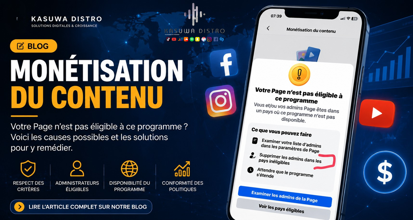 Meta vient-il de changer les règles de la monétisation Facebook en Afrique ?
